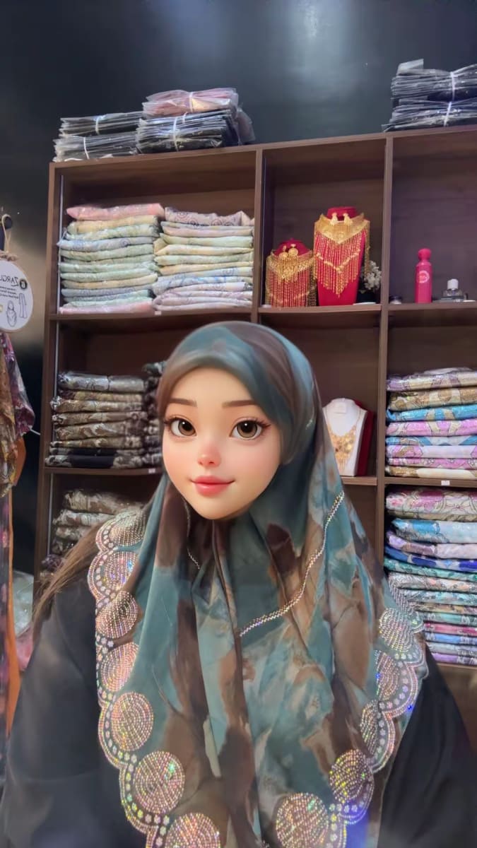 Foulard Carre Vert UAE Premium - Chale Mariage Maroc couleur vert et dore - Foulard UAE authentique disponible au Maroc chez Zargue