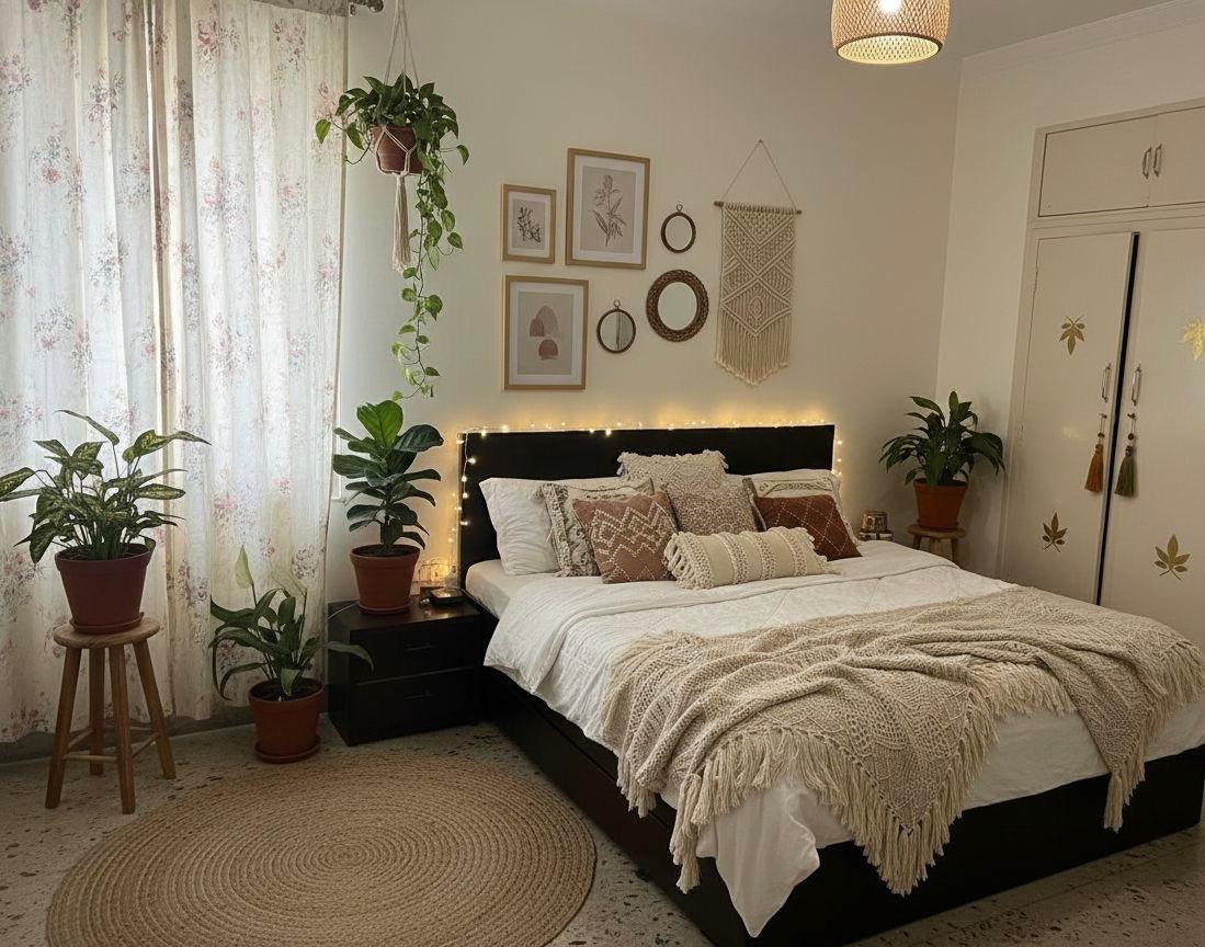 Bedroom styling service by Decodrama Delhi