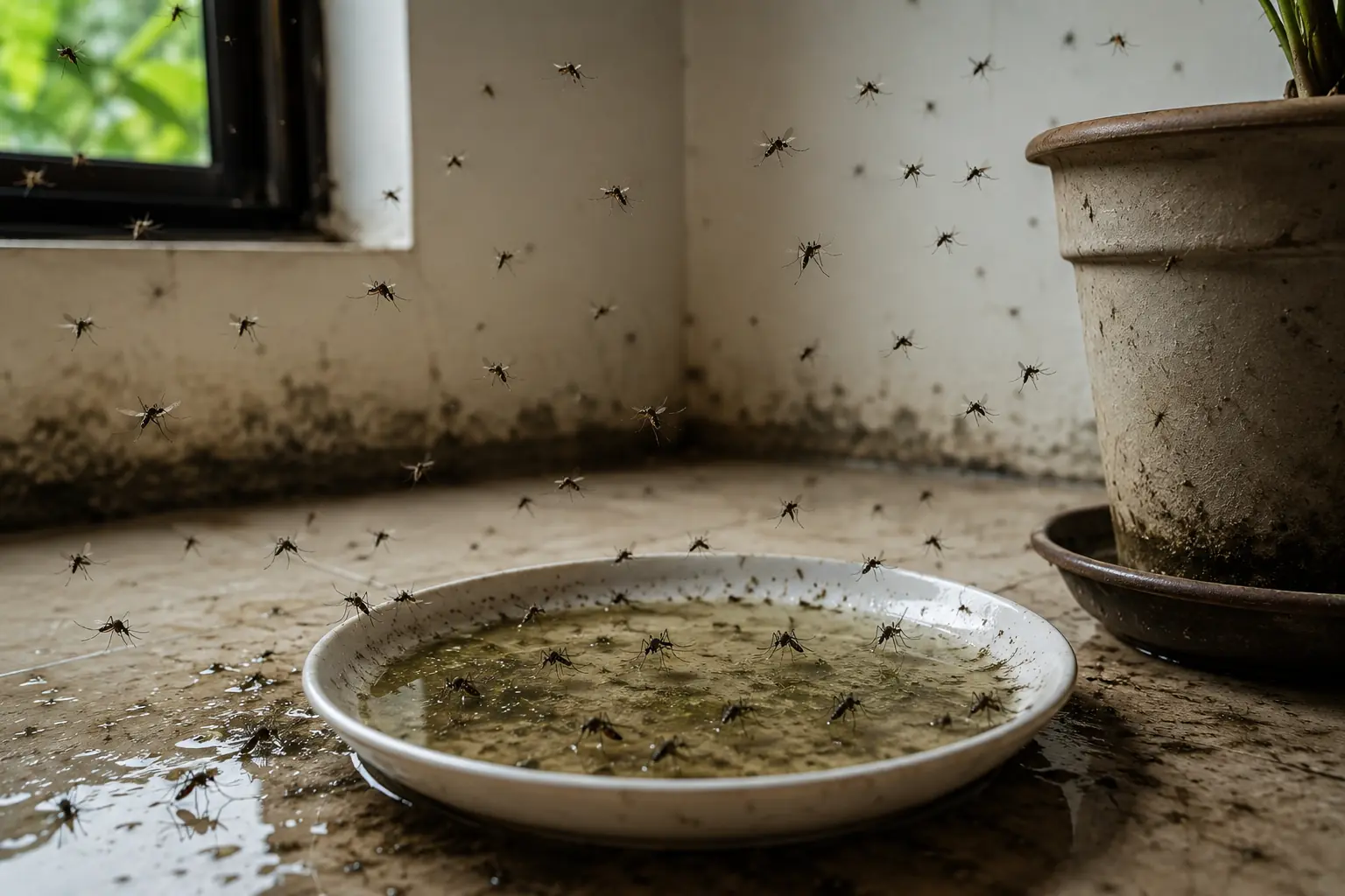 Signs of Mosquito Infestation