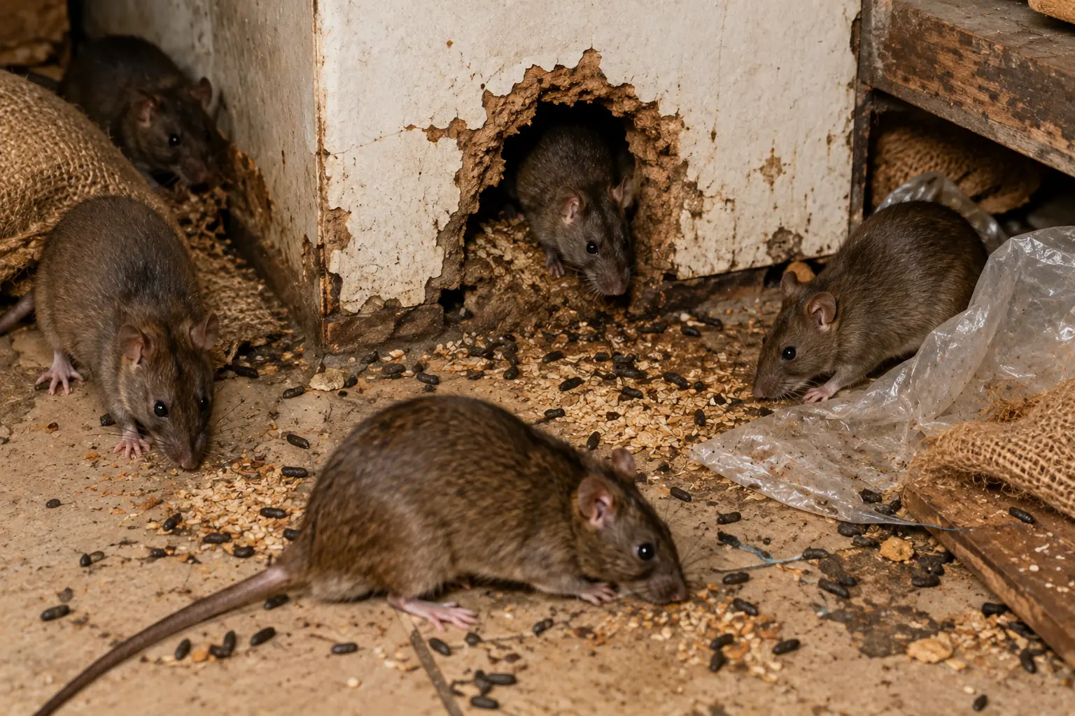 Signs of Rodent Infestation