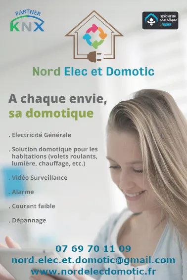 logo de l'artisan Nord elec et domotic