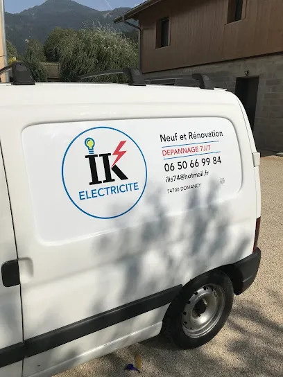 logo de l'artisan IK électricité