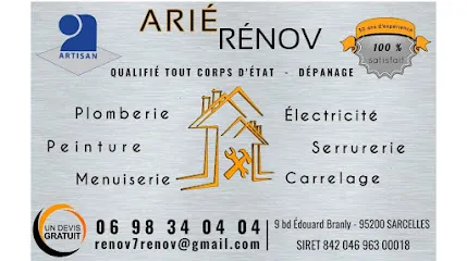 logo de l'artisan Arie Rénov