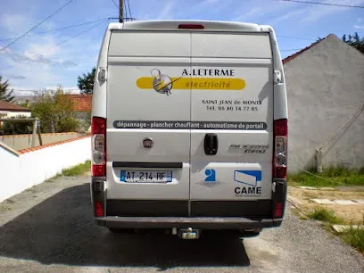 logo de l'artisan A.Leterme Electricité