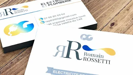 logo Romain Rossetti Électricité Plomberie