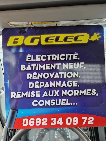 logo de l'artisan BG ELEC REUNION/ELECTRICIEN LA REUNION