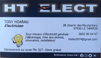 logo de l'artisan HT ELECT