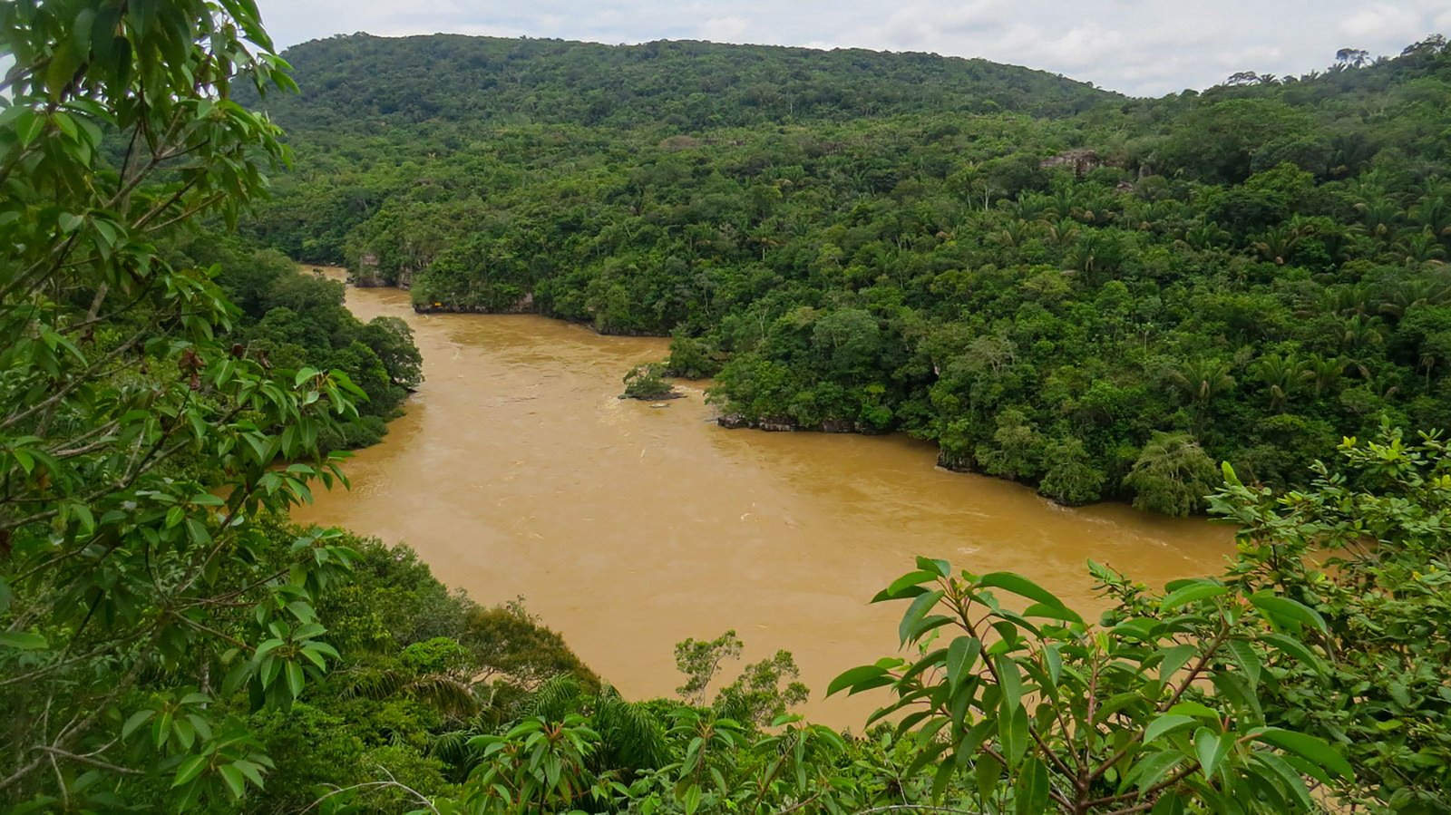 Recorrido sendero del Pescador, Raudal del rio Guayabero