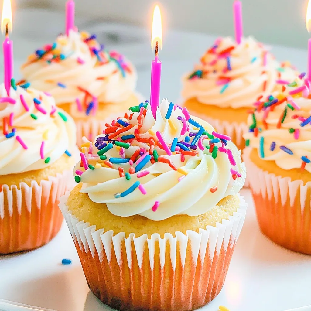 birthday cupcakes: Fluffy and Fun for Celebrations