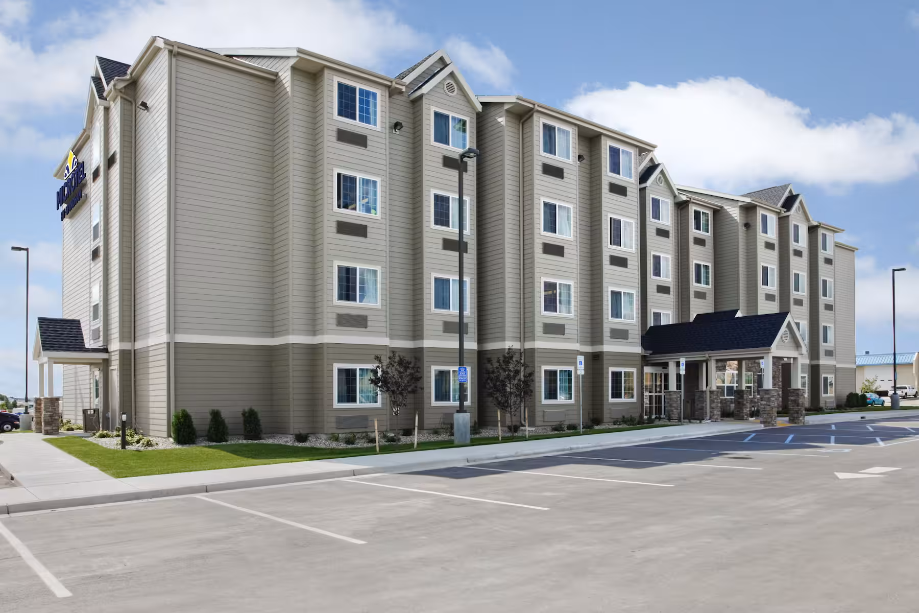 Microtel Inn & Suites Williston exterior — hotel off Highway 85, Williston ND