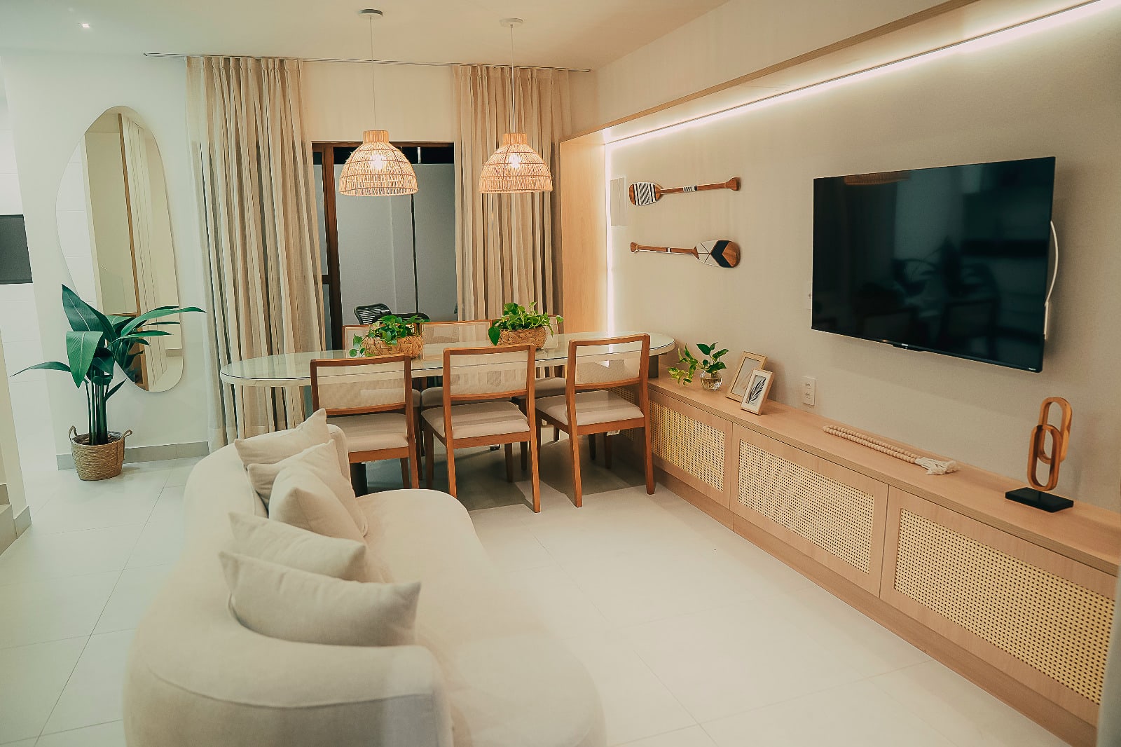 Casa Condomínio Fechado - Ponta de Campina Decorado em Ponta de Campina