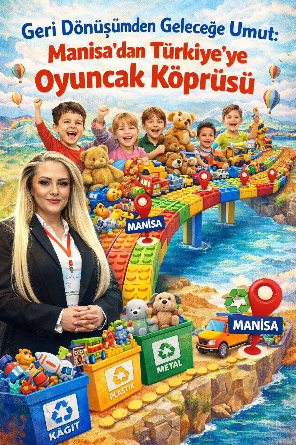 Geri Dönüşümden Geleceğe Umut: Manisa’dan Türkiye’ye Oyuncak Köprüsü
