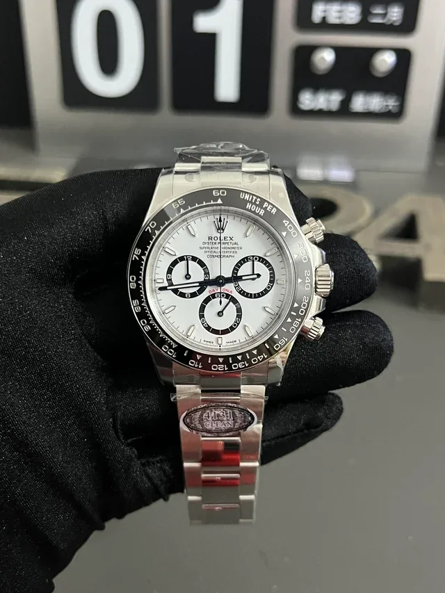 BT공장 롤렉스 코스모그래프 세라믹 데이토나 화이트 다이얼 126500 상세 이미지 1