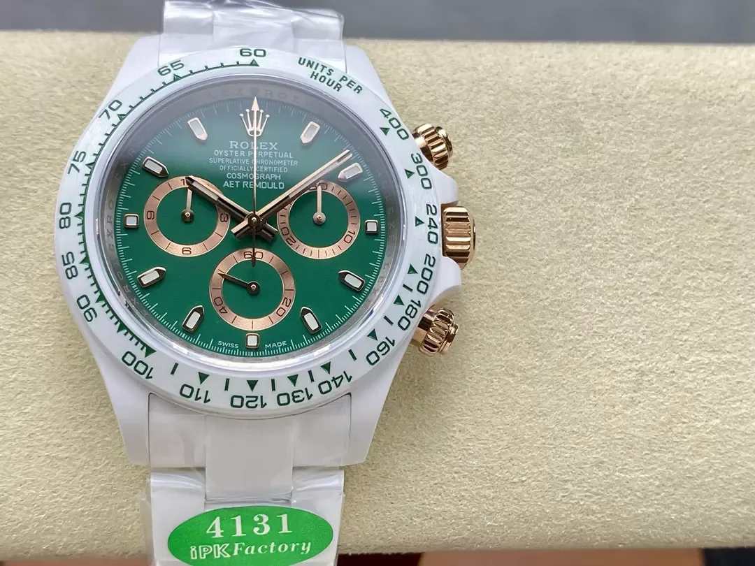 IPK공장 롤렉스 데이토나 그린 다이얼 화이트 세라믹 40mm 상세 이미지 1