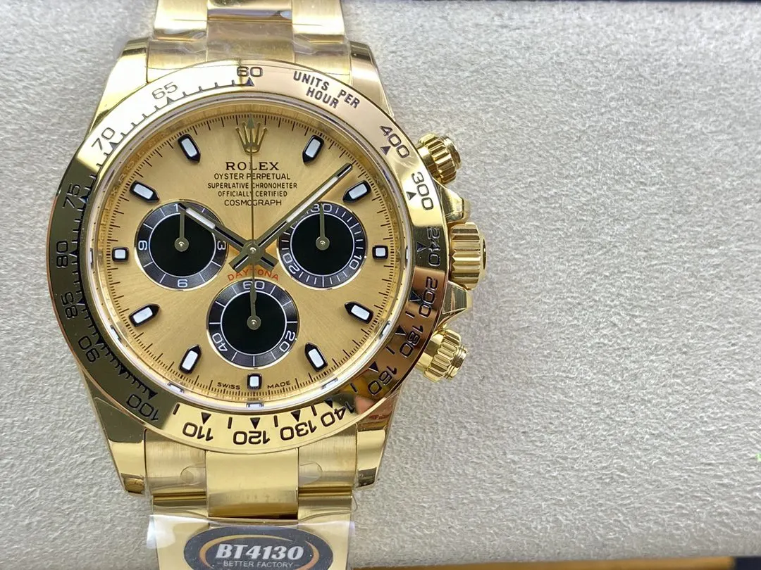 BT공장 롤렉스 데이토나 샴폐인 팬더 다이얼 옐로우 골드 금통 116508 상세 이미지 1