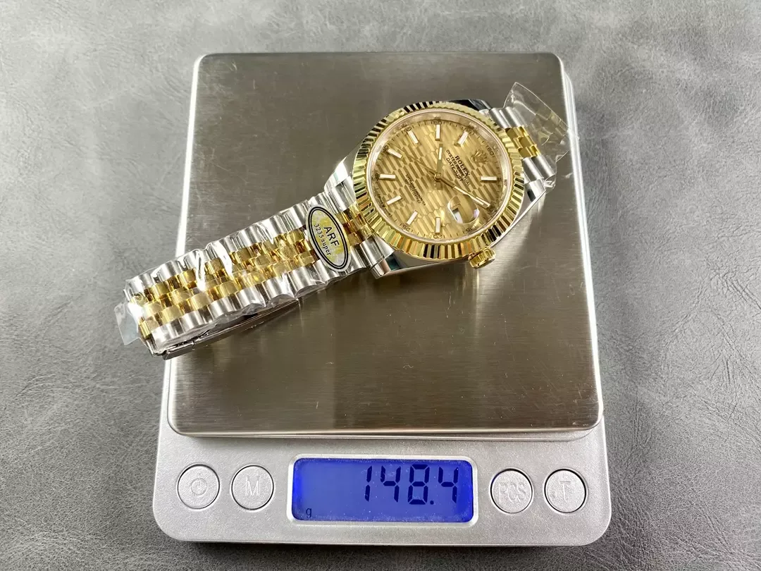 ARF공장 롤렉스 데이저스트 와플 샴폐인 다이얼 옐로우 골드 콤비 쥬빌레 41mm 상세 이미지 1