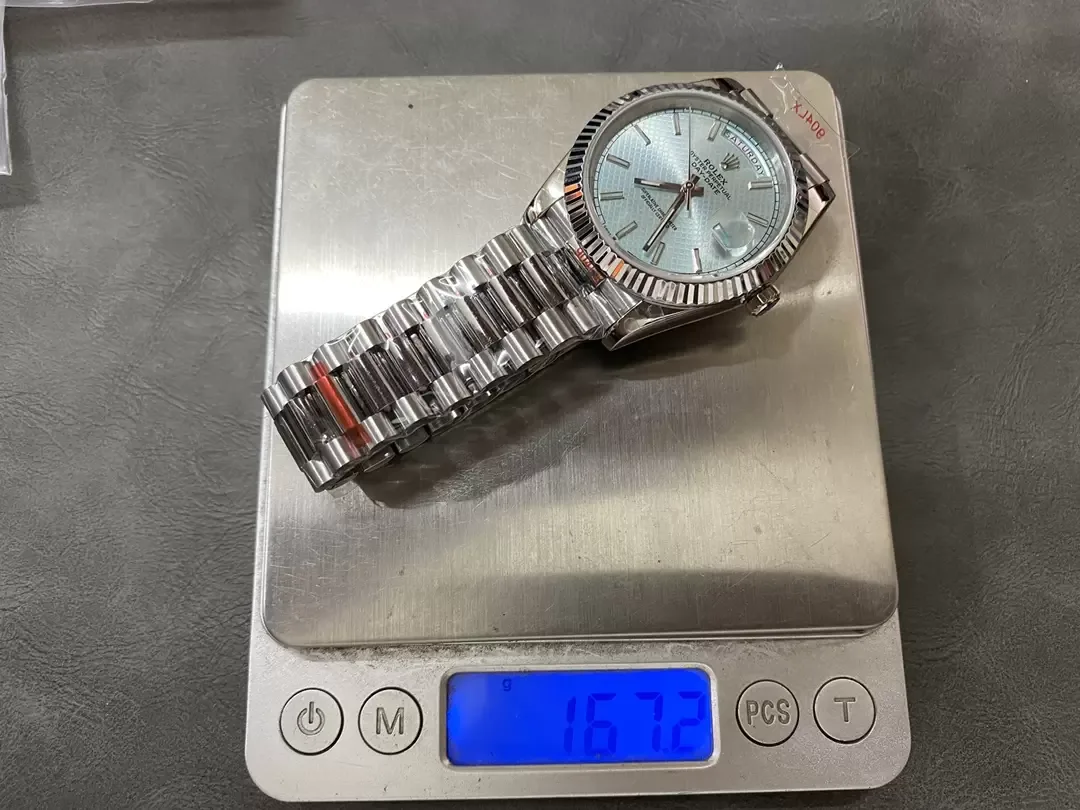 GM공장 V3 롤렉스 데이데이트 플래티넘 와플 다이얼 화이트 골드 금통 40mm m228236 상세 이미지 1