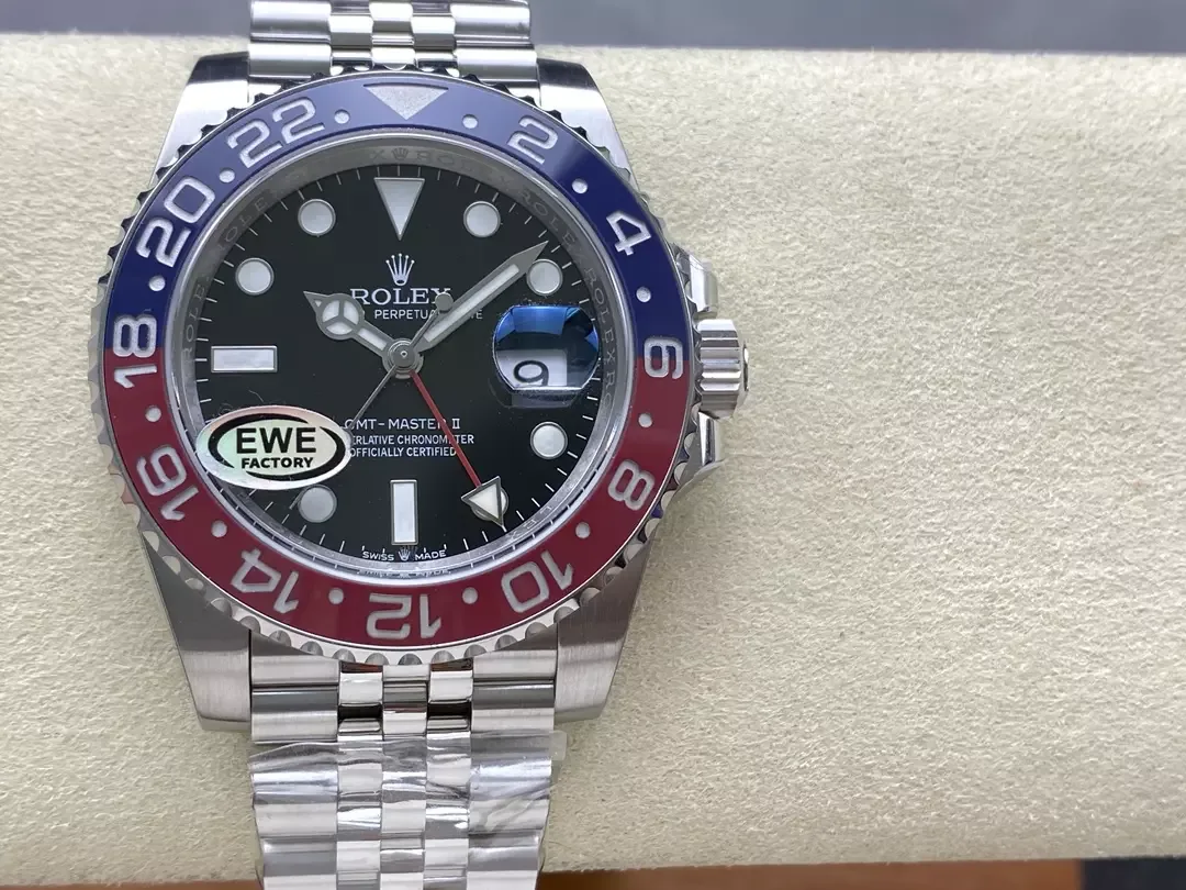 EW공장 롤렉스 GMT 마스터2 펩시 쥬빌레 40mm 상세 이미지 1