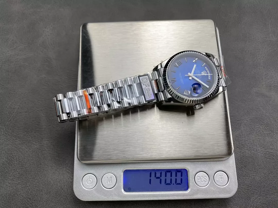 QF공장 롤렉스 데이데이트 청판 로만 다이얼 화이트 골드 36mm 128236 상세 이미지 1