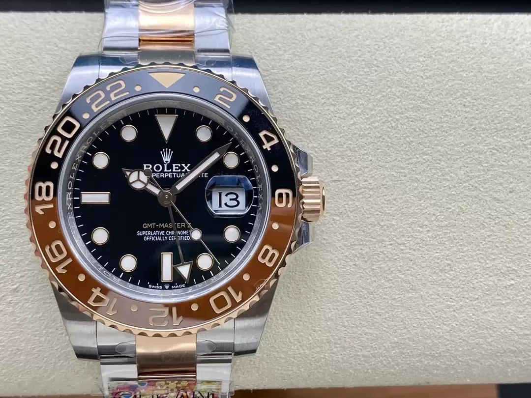 클린공장 롤렉스 GMT마스터 2 루트비어 검판 콤비 오이스터 40mm m126711chnr 상세 이미지 1