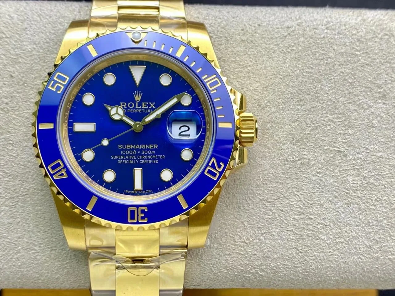 VS공장 롤렉스 서브마리너 청판 다이얼 금통 40mm 116618 상세 이미지 1