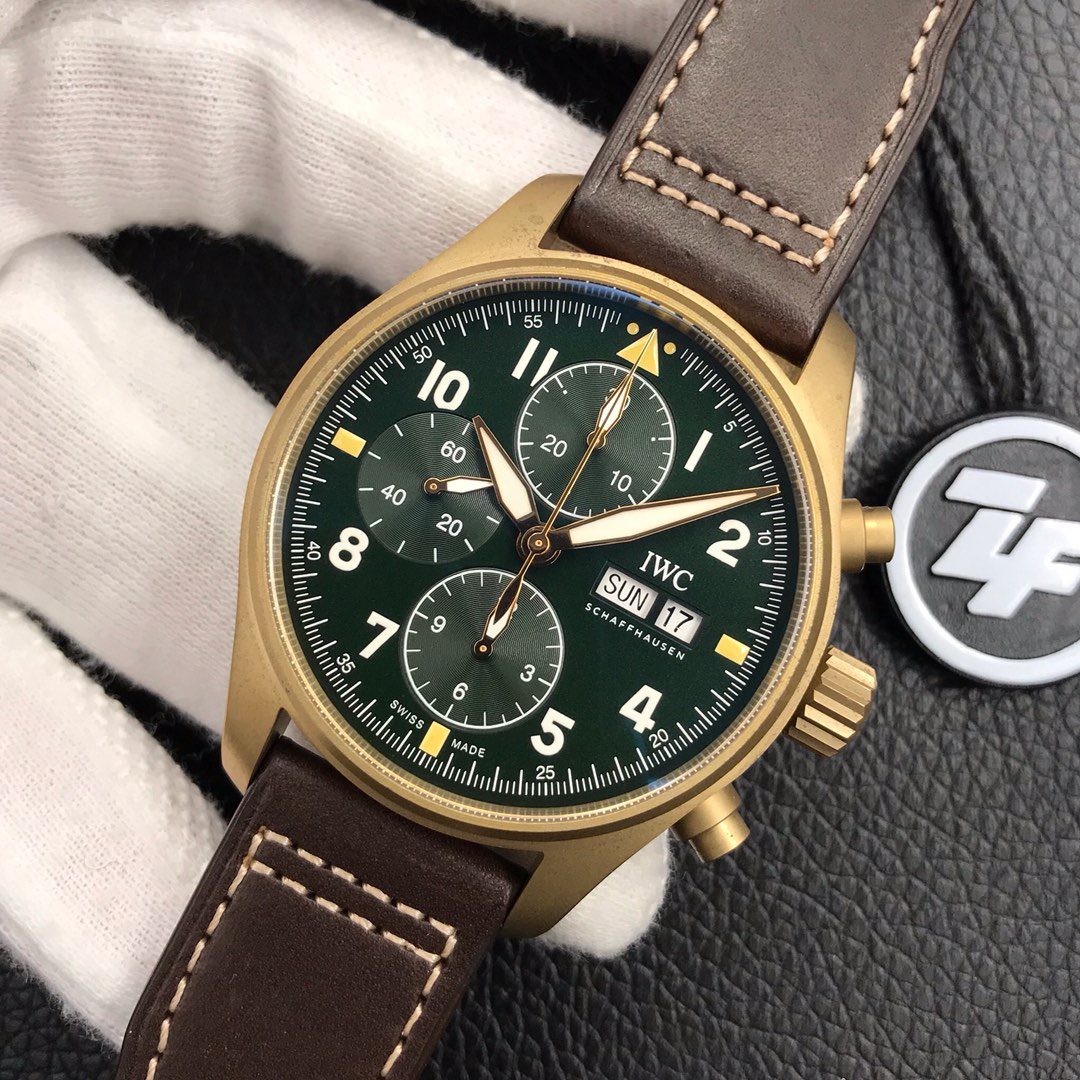 IWC ZF공장 IWC 파일럿 워치 크로노그래프 스핏파이어 IW387902 7750 무브먼트 상세 이미지 3