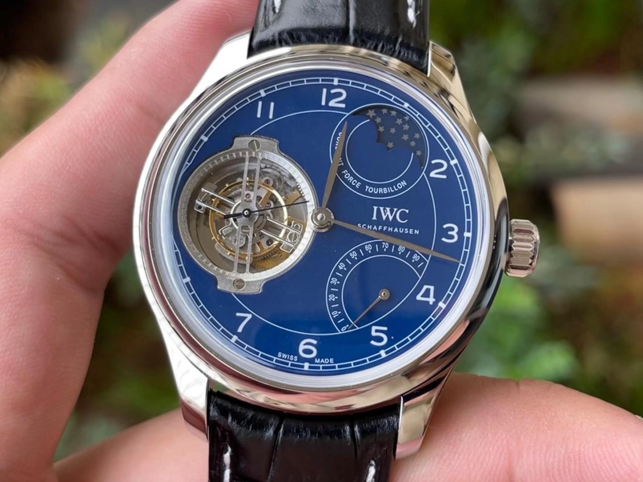IWC BBR 공장 IWC 포르투기저 항력 투르비옹 "150주년" 에디션 IW590203 94850 무브먼트 상세 이미지 2