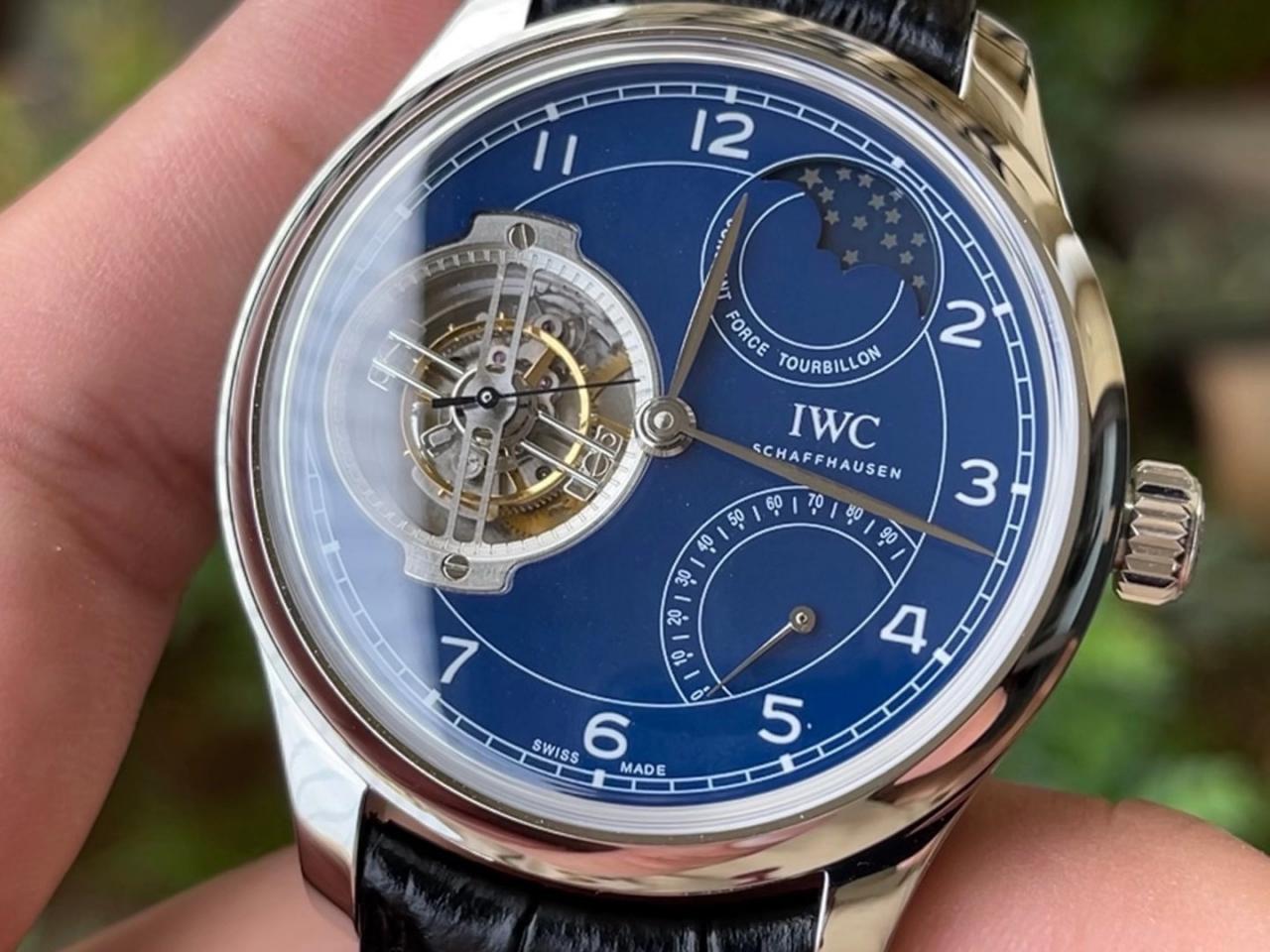 IWC BBR 공장 IWC 포르투기저 항력 투르비옹 "150주년" 에디션 IW590203 94850 무브먼트 상세 이미지 3