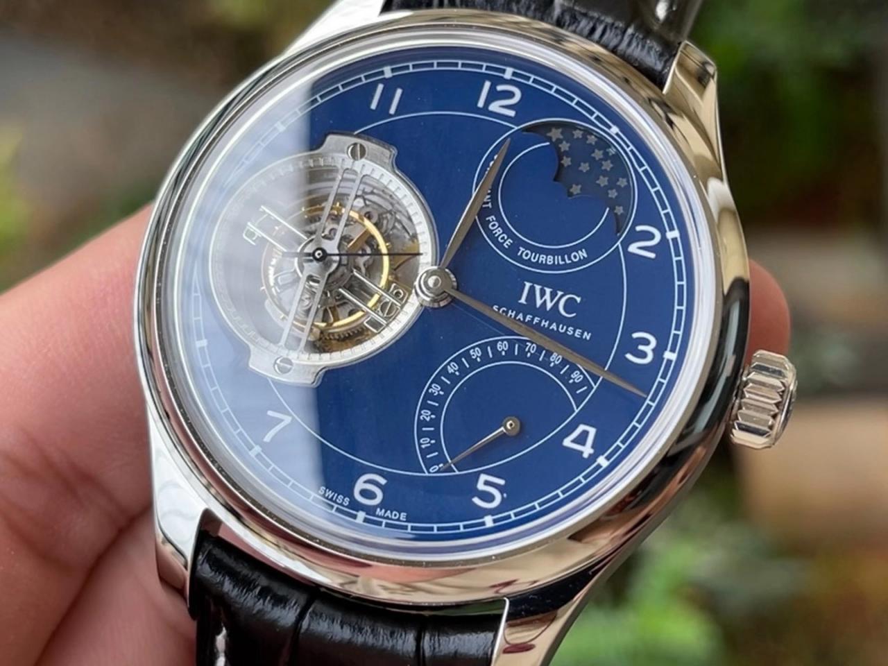 IWC BBR 공장 IWC 포르투기저 항력 투르비옹 "150주년" 에디션 IW590203 94850 무브먼트 상세 이미지 5