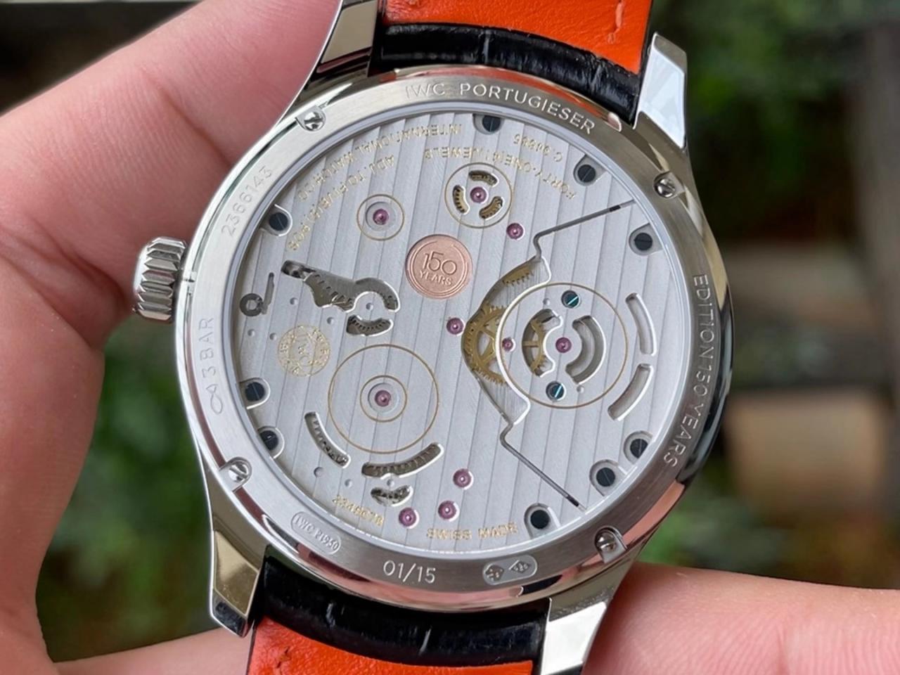 IWC BBR 공장 IWC 포르투기저 항력 투르비옹 "150주년" 에디션 IW590203 94850 무브먼트 상세 이미지 7