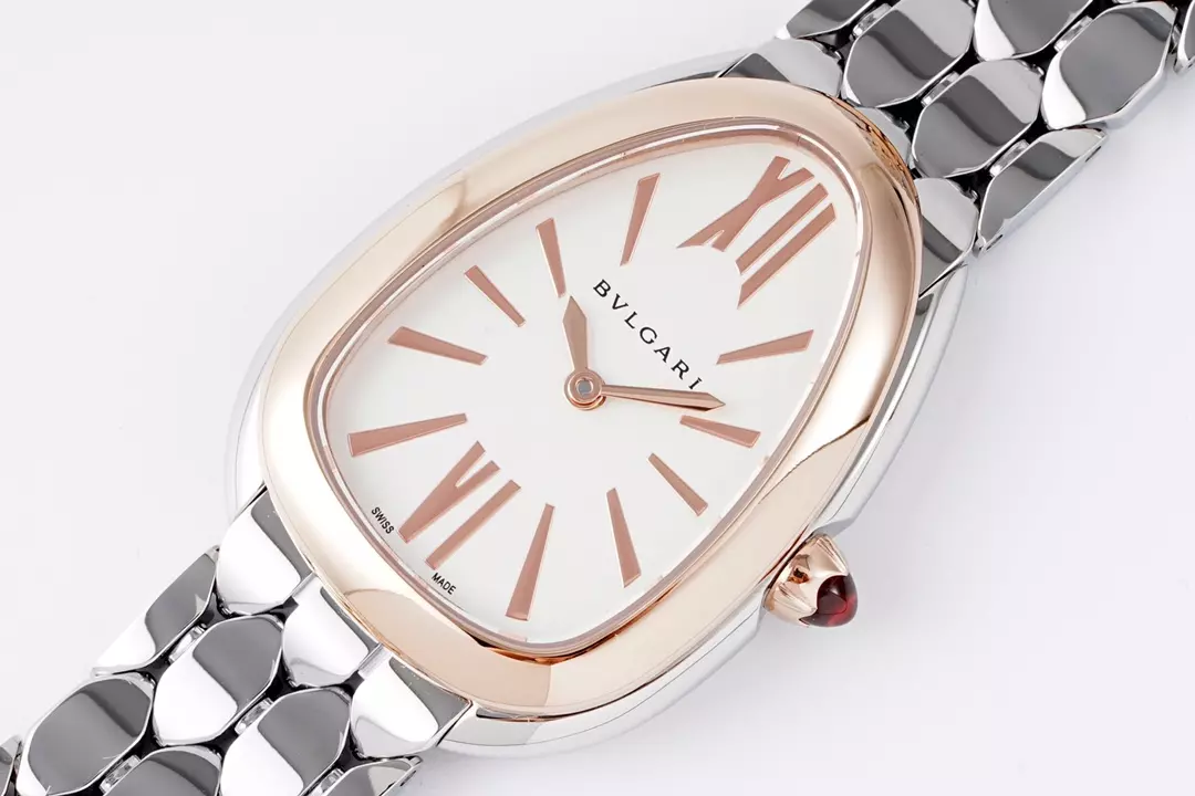 BV공장 BV공장 불가리 세르펜티 세두토리 로즈골드 베젤 화이트 다이얼 103144 케이스 33mm, 스위스 ETA 쿼츠 무브먼트 상세 이미지 3