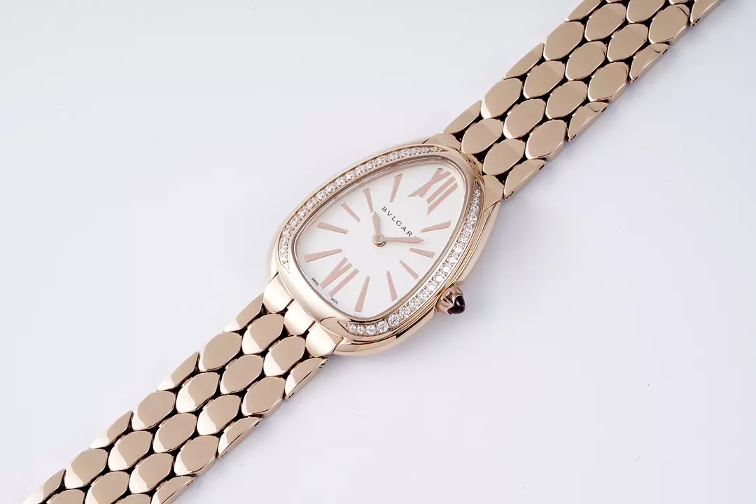 BV공장 BV공장 불가리 세르펜티 세두토리 핑크골드 다이아 베젤 세팅 103146 케이스 33mm, 스위스 ETA 쿼츠 무브먼트 상세 이미지 2