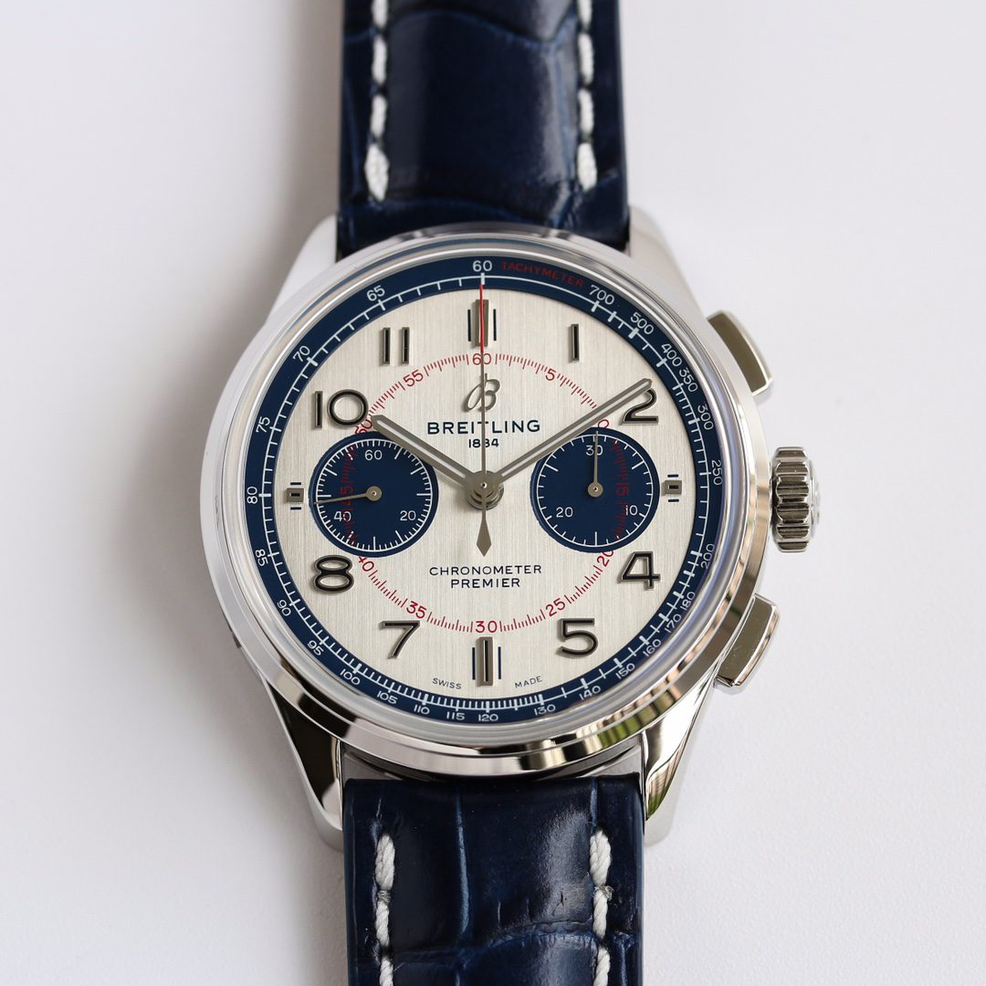 브라이틀링 GF공장 브라이틀링 프리미어 B01 크로노그래프 벤틀리 뮬리너 AB0118A71G1P1 7750 무브먼트 상세 이미지 1