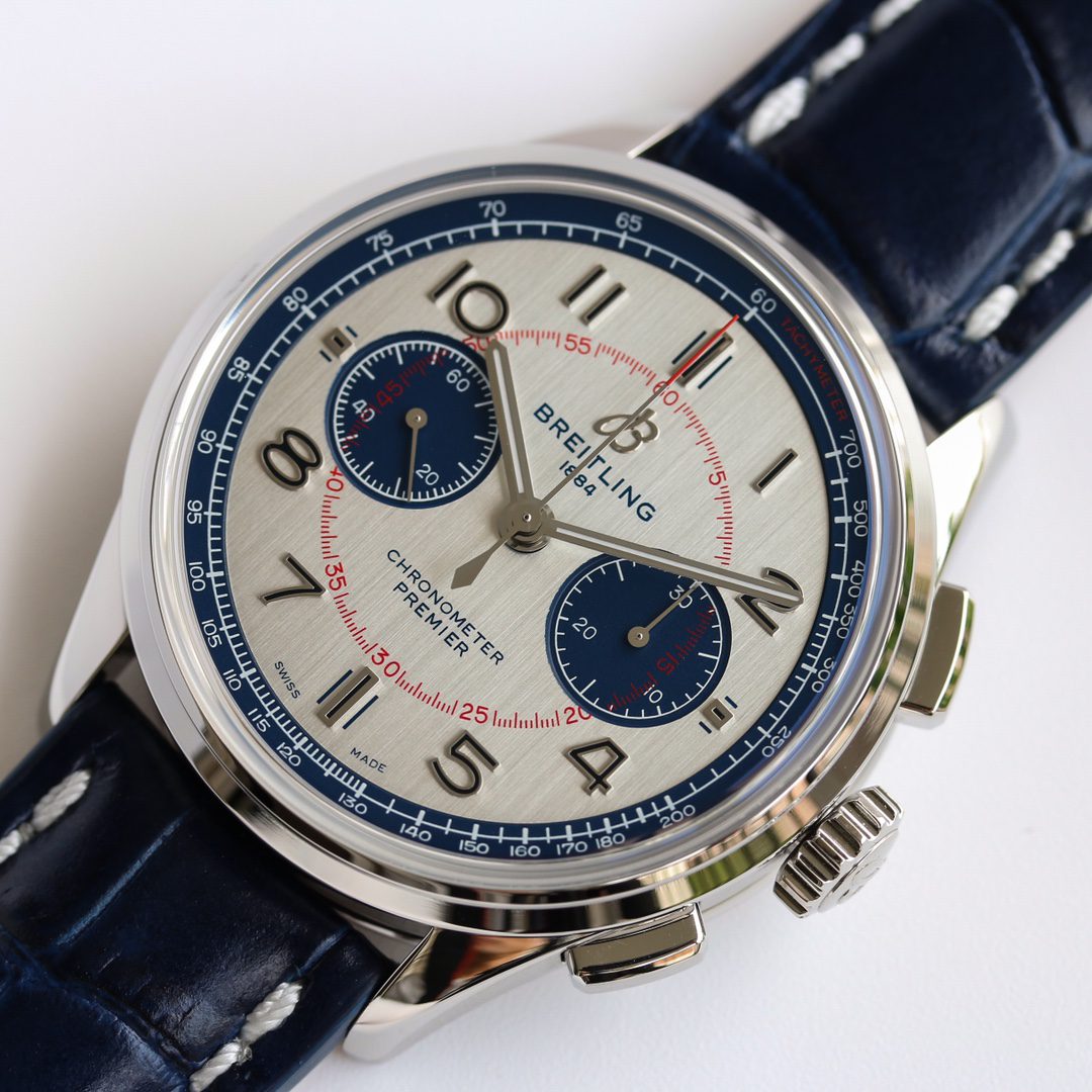 브라이틀링 GF공장 브라이틀링 프리미어 B01 크로노그래프 벤틀리 뮬리너 AB0118A71G1P1 7750 무브먼트 상세 이미지 3