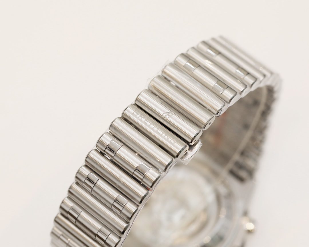 브라이틀링 GF공장 브라이틀링 크로노맷 블랙 다이얼 42mm AB0134101B1A1 7750 무브먼트 상세 이미지 9