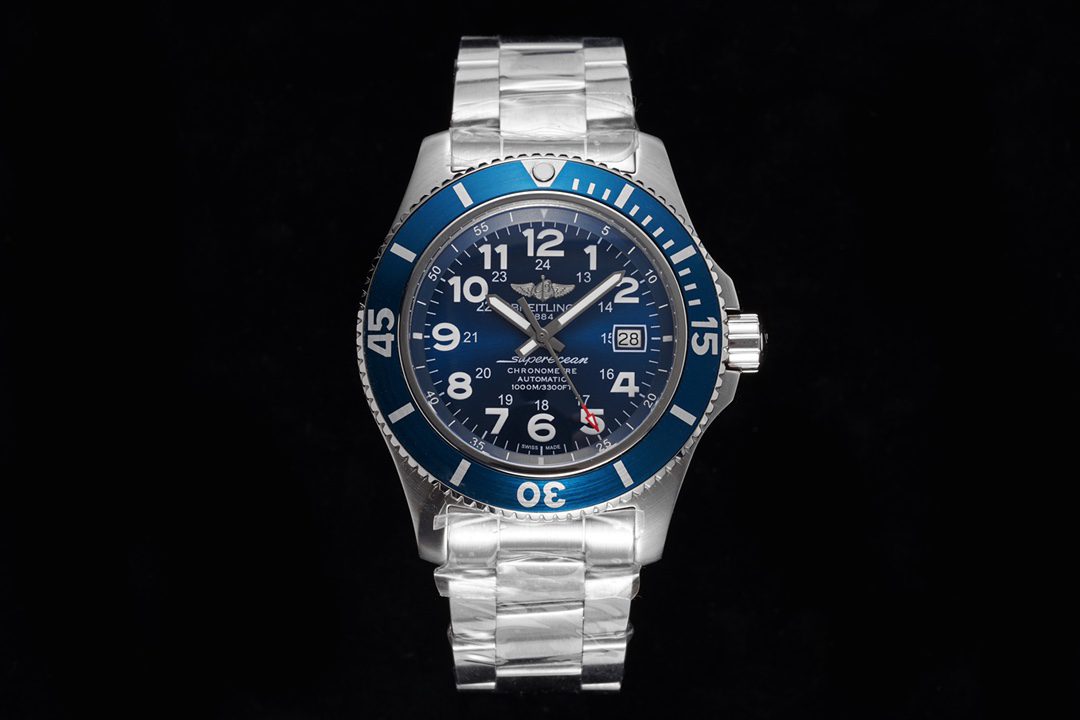 브라이틀링 TF공장 브라이틀링 슈퍼 오션 2 청판 다이얼 44mm A17392D81C1A1 2824 무브먼트 상세 이미지 1