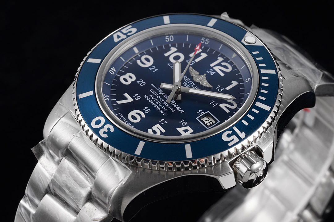 브라이틀링 TF공장 브라이틀링 슈퍼 오션 2 청판 다이얼 44mm A17392D81C1A1 2824 무브먼트 상세 이미지 3