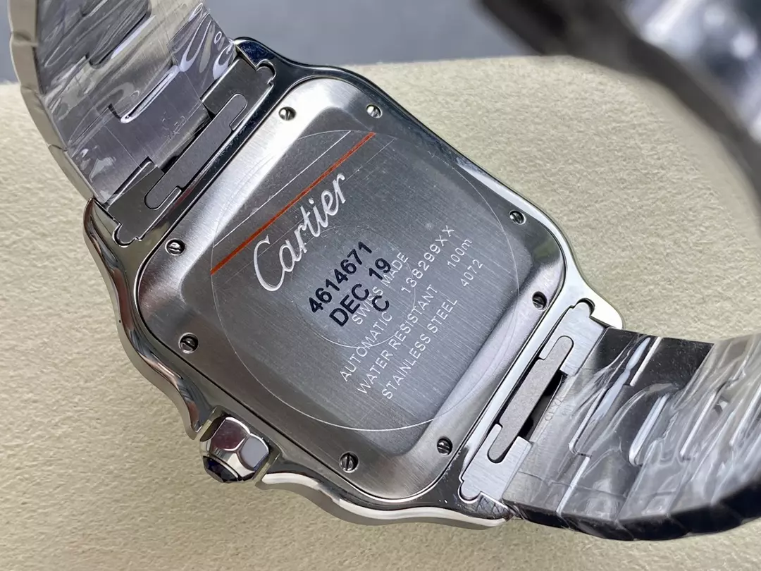 까르띠에 BV공장 까르띠에 산토스 브라운 다이얼 40mm WSSA0064 9015 무브먼트 상세 이미지 10