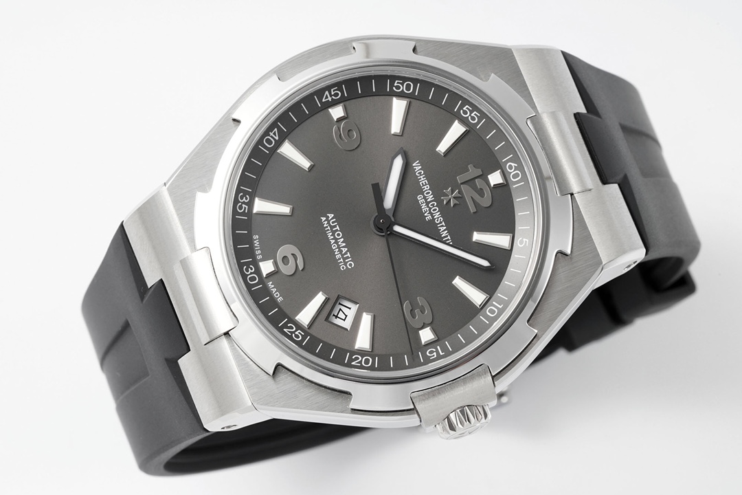 PPF공장 PPF공장 바쉐론콘스탄틴 오버시즈 그레이 다이얼 42mm 러버밴드 447040 9015 무브먼트 상세 이미지 4