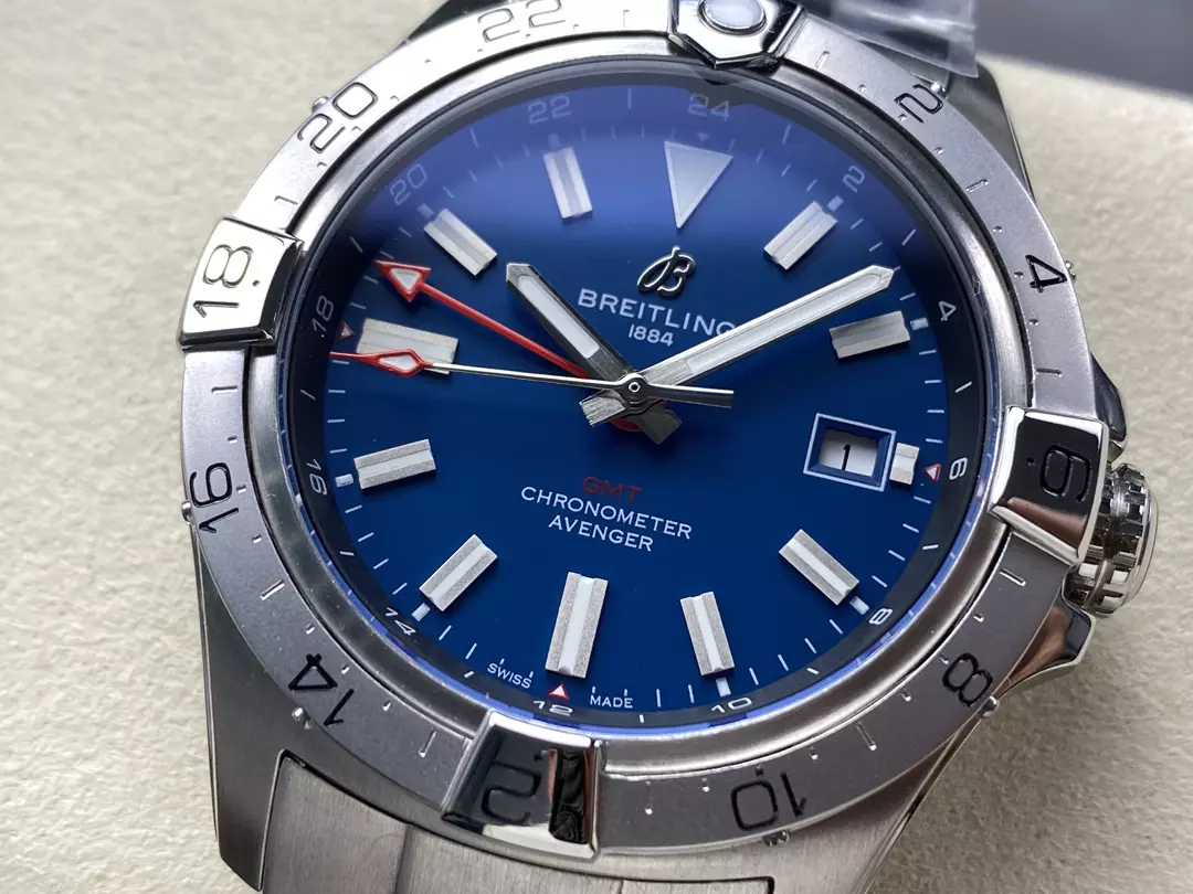 브라이틀링 BLS공장 브라이틀링 어벤져 청판 다이얼 44mm 2836 무브먼트 상세 이미지 3