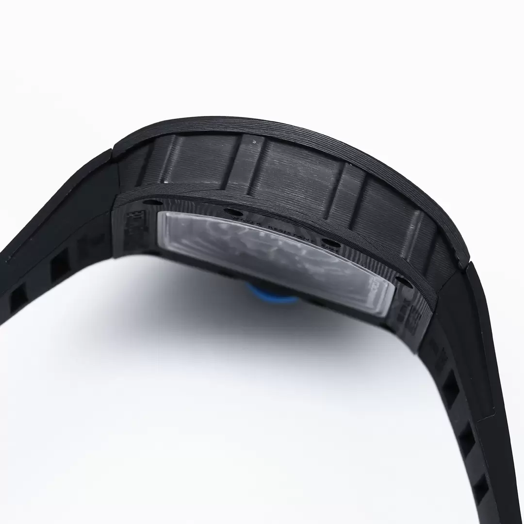 리차드밀 BBR공장 리차드밀 부바왓슨 RM055 블랙카본 케이스 블루 포인트 블랙 밴드 RMUL2 통합 무브먼트 상세 이미지 9