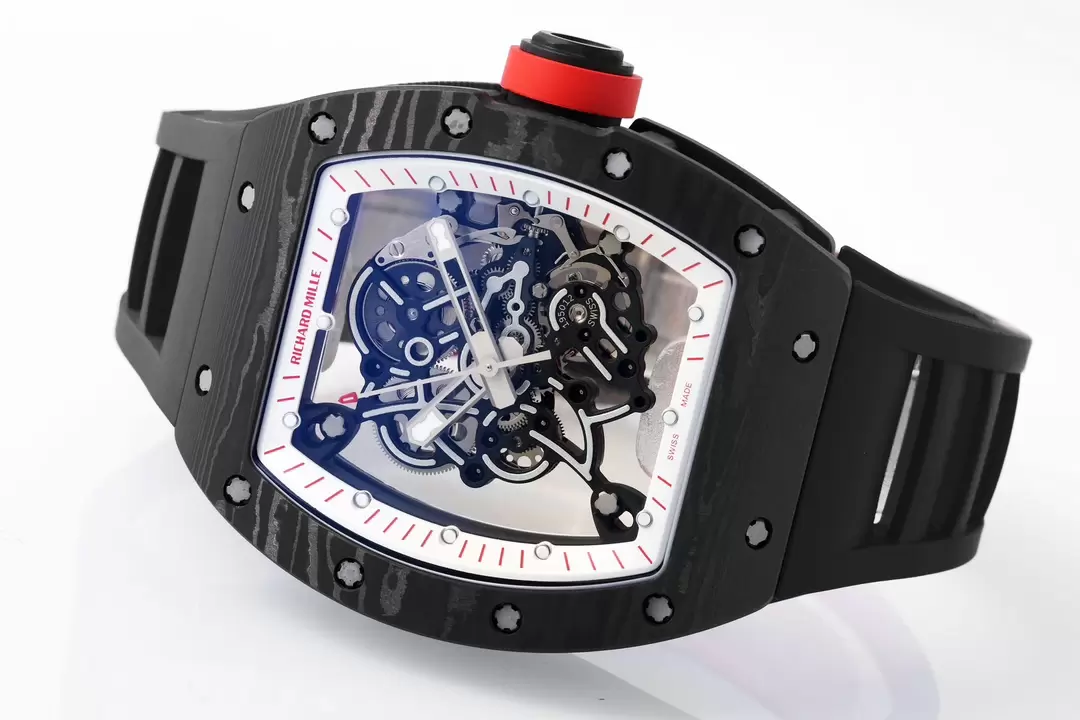 리차드밀 ZF공장 리차드밀 부바왓슨 블랙 카본 / 블랙 러버밴드 RM-055 RMUL2 오토 무브먼트 상세 이미지 2