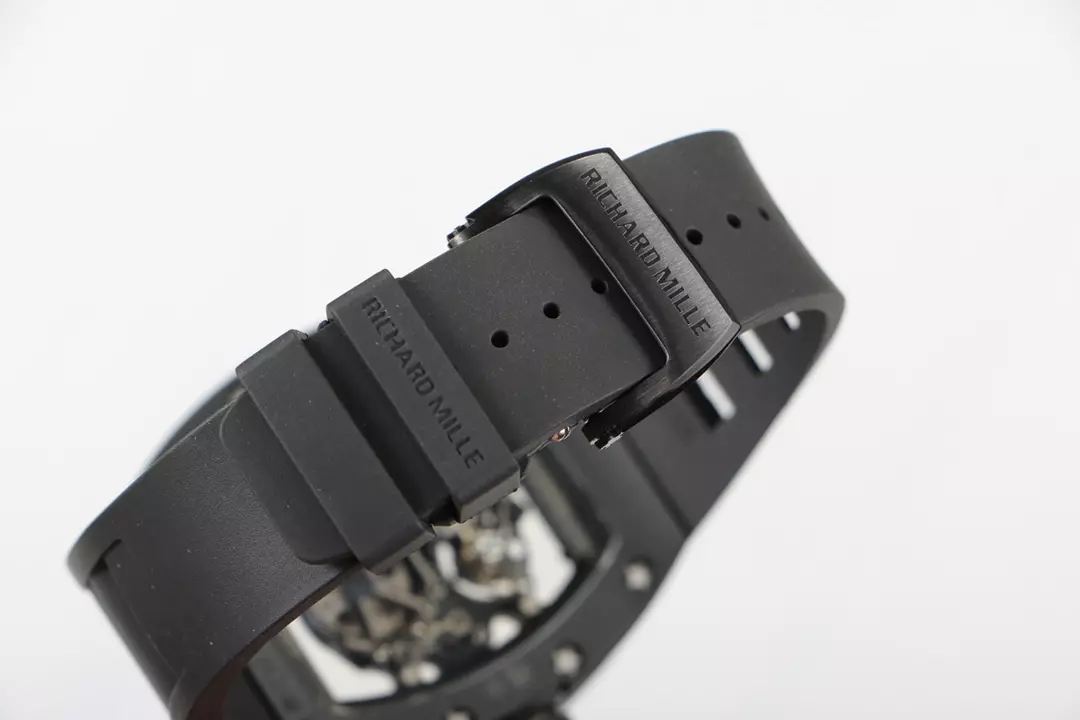 리차드밀 RM공장 리차드밀 부바왓슨 RM-055 블랙 카본 케이스 블랙 러버밴드 NTPT 카본, 리얼 티타늄 제작 상세 이미지 8