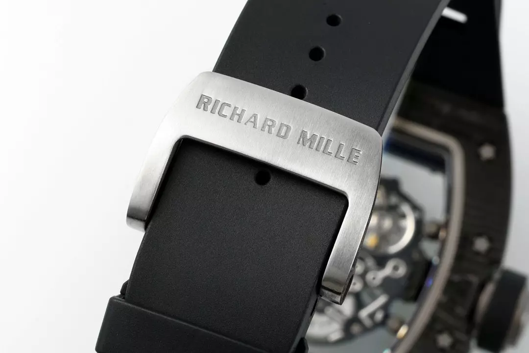 오데마피게 APS공장 V2 리차드밀 부바왓슨 RM-055 블랙 카본 케이스 블랙 러버밴드 NTPT 카본, 리얼 티타늄 제작 상세 이미지 9