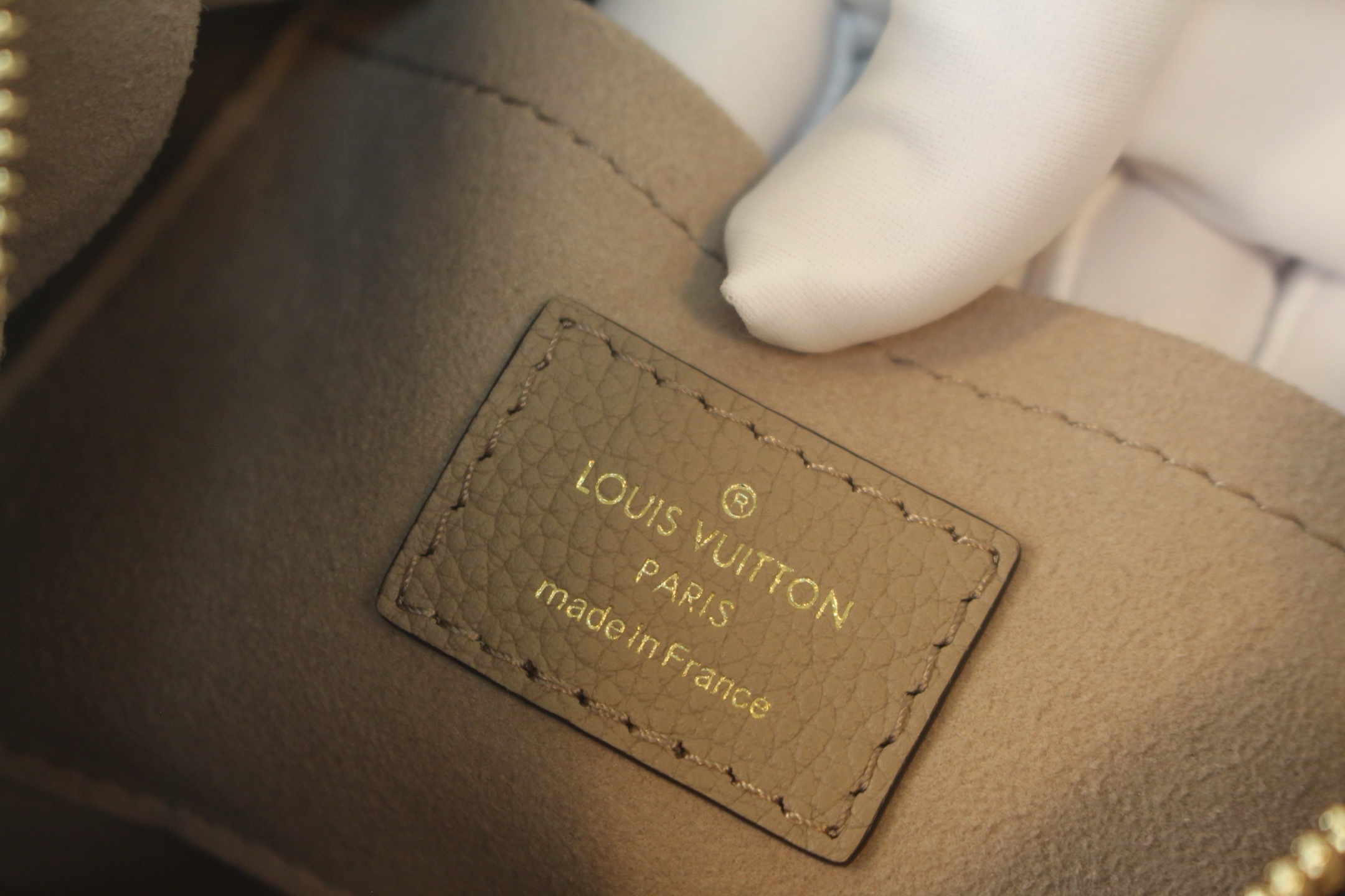 루이비통 루이비통 바가텔 숄더백 앙프렝뜨 베이지 M46002 정품 동일가죽 사용! 상세 이미지 3