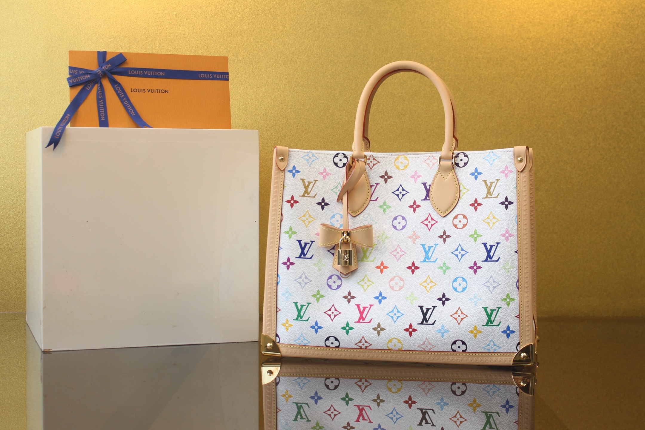 루이비통 루이비통 LV x TM 온더고 MM 토트백 M13079 정품 동일가죽 사용! 상세 이미지 1