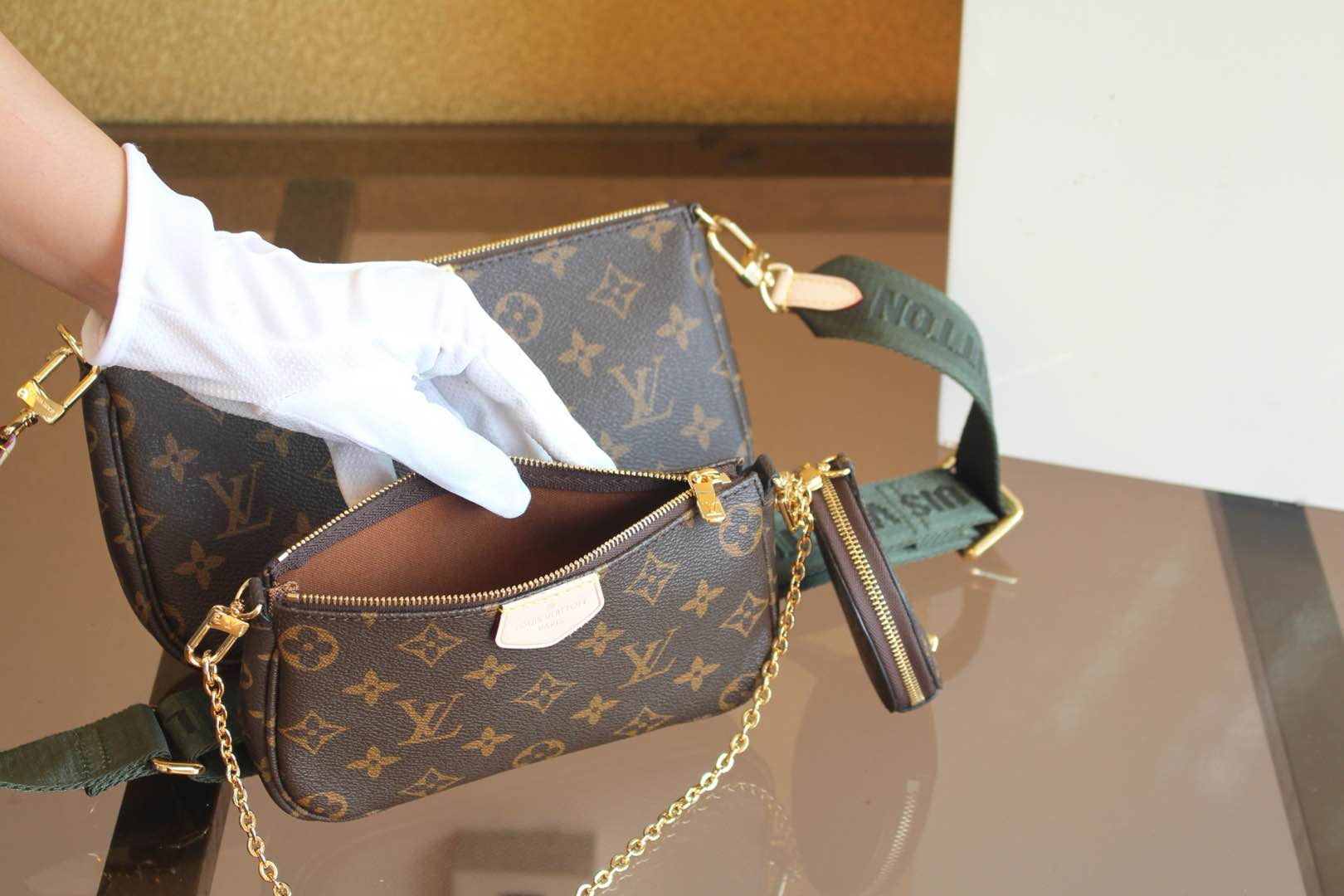 루이비통 루이비통 멀티 포쉐트 악세수아 모노그램 M44813 정품 동일가죽 사용! 상세 이미지 7
