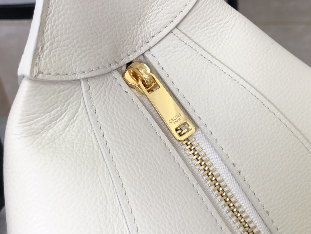 셀린느 셀린느 미디엄 로미 서플백 카프스킨 화이트 197443 34 x 16 x 5 cm 상세 이미지 13