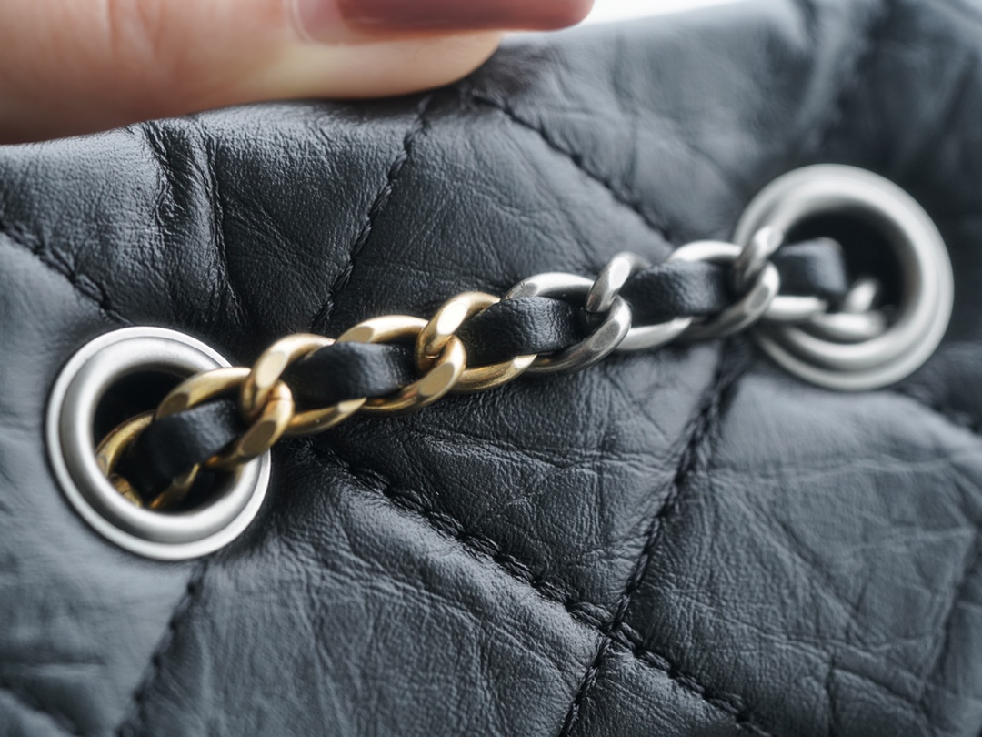 샤넬 팬더샵 샤넬 가브리엘 백팩 라지 블랙 사이즈 24.5cm 상세 이미지 12