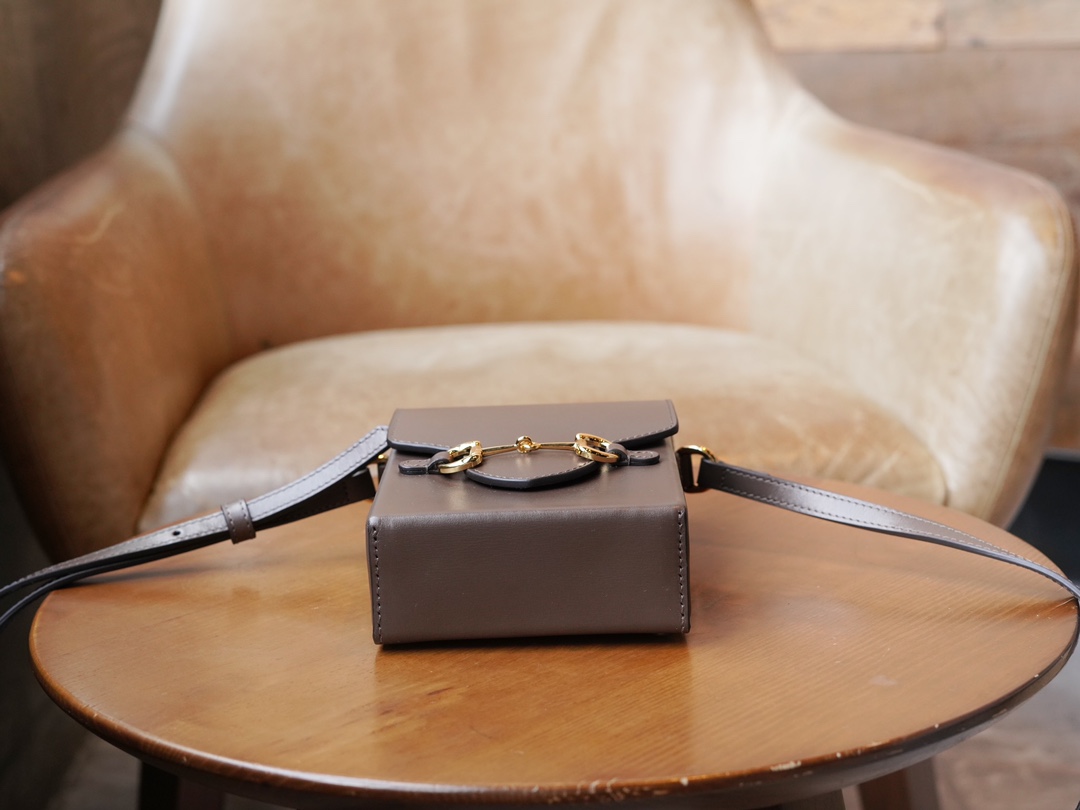 구찌 구찌 홀스빗 1955 미니백 브라운 625615 사이즈 11.5*17*4cm 상세 이미지 6